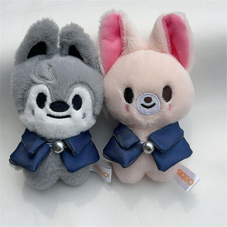 Peluche SKZOO Stray Kids - Porte-clés Peluche Mignon, Cadeau Fan STAY, Collectible Doux Et Portable