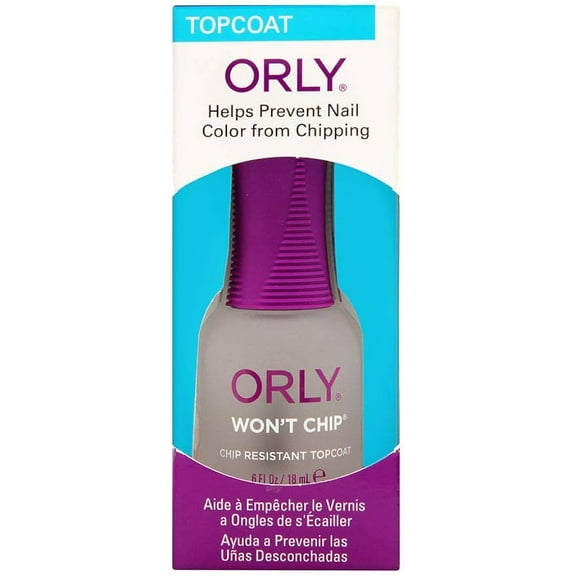 ORLY WON'T CHIP TOP COAT 0.6 oz