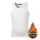 thumbnail image 4 of Sonducket Ropa interior térmica para hombre, chaleco de terciopelo grueso para otoño e invierno, capa básica para el hogar y la oficina, Tops cálidos, conjuntos de ropa chaleco blanco Sonducket AP013593-04, 4 of 4