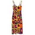 thumbnail image 6 of Kandinsky Modern Squares Circles Colorful Sleeveless Dress elegant guest wedding dress elegant dresses for women, 6 of 6