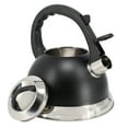 thumbnail image 2 of Mr. Coffee Clarefield 2.4 Quart Stainless Steel Whistling Tea Kettle in Black, 2 of 7