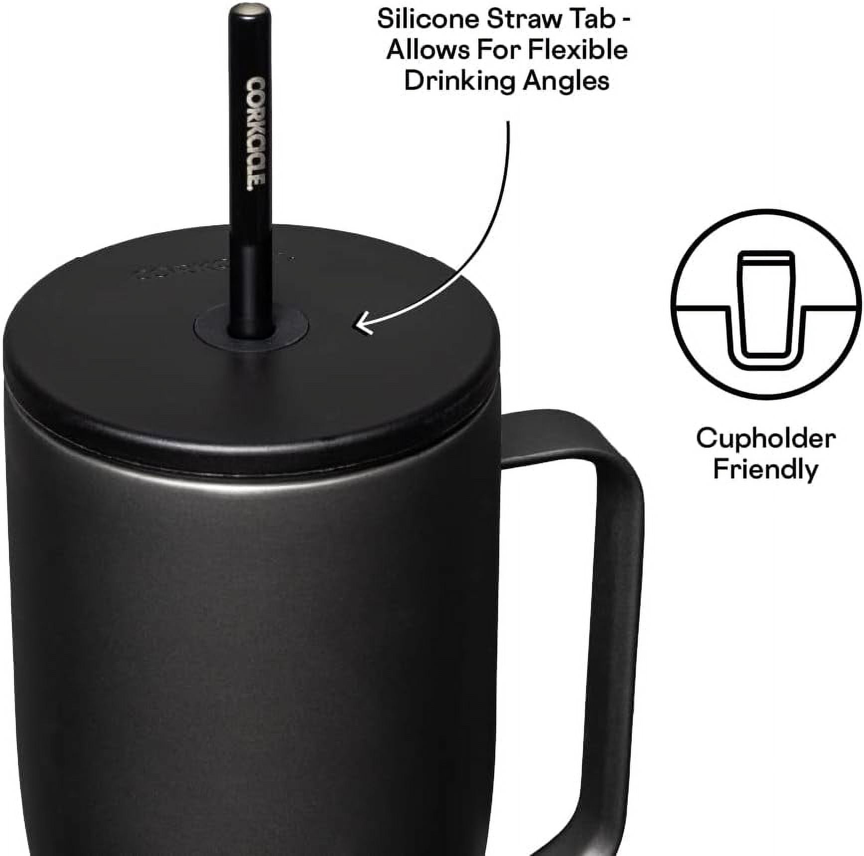 Corkcicle Cold Cup with Straw – Leaf in Creek