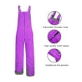 thumbnail image 3 of Sunisery Women Bib Winter Snow Bibs Waterproof Snowboarding Insulated Snowboard Overalls Ripstop Ski Pants with Pocket, 3 of 6