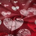 thumbnail image 3 of PENGXIANG Chandails à Enfiler pour Femmes Saint-Valentin Imprimé Cœur Lettre Manches Longues Col Rond Blanc Rose Cœur L, 3 of 4
