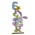 thumbnail image 2 of Figura decorativa de madera de primavera para Pascua, centro de mesa artesanal impreso, decoración de Pascua pascua vertical, 2 of 8