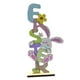 thumbnail image 2 of Adorno de madera de Pascua para primavera, figura impresa, suministros para fiestas, manualidades, juguetes, letrero de mesa, bricolaje, para árbol, escritorio, habitación, pascua vertical, 2 of 8