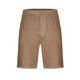 thumbnail image 5 of Pantalones Cortos de Cintura Elástica para Hombre Color Sólido Casual Beach Shorts de Verano con Botón, Algodón de Poliéster, 5 of 7