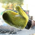 thumbnail image 4 of OULII 4Pcs Coral Fleece Car Wash Gloves for Exterior and Interior Cleaning, 4 of 8