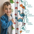 thumbnail image 3 of Blackout Kids Curtains,Colorful Dinosaurs Mushrooms Pattern Childrens Insulated Curtains Set Of 2,Bedroom Essentials,Toddler Room Decor 52"x63", 3 of 5