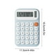 thumbnail image 3 of Calculadora Solar Portátil de Doble Potencia Yxj250721002 Azul Claro Beige Blanco Naranja Botones Grandes Funciones Básicas Avanzadas para Estudiantes Finanzas Uso En Oficina Compacta Ligera, 3 of 6