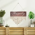 thumbnail image 4 of WRITWAA Birthday Plaque Wall Decor Coffee Wood Birthday Reminder Sign 1 Set for Home Office, 4 of 7