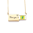 thumbnail image 1 of Doctor Overcome Fight Conquer Defeat Letter Envelope Necklace Pendant Jewelry, 1 of 3