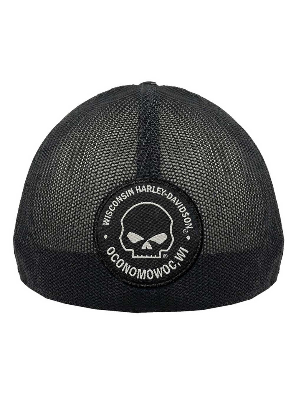 American Biker Retro Willy G Embroider Flat Bill Trucker Mesh Snapback Harley HD Handmade | Accessories | American Biker Retro Willy G  main image 3