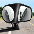 thumbnail image 3 of 2Pcs Blind Spot Mirrors 2-In-1 Car Blind Spot Convex Mirror 360° Rotatable Rearview Mirror Auxiliary Mirror Automobile Exterior Rear View Reversing Parking Mirror for Car Truck, 3 of 9
