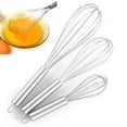 thumbnail image 5 of New Hand Whip Kitchen Manual Whisk Mixer Stainless Steel Egg Beater 12INCH, 5 of 8