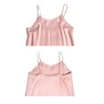 thumbnail image 4 of Women's 100% Silk Slip Chemise Nightgown with Hand Crocheted Neck, 4 of 9