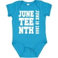 thumbnail image 3 of Inktastic Juneteenth June 19, 1865 Boys or Girls Baby Bodysuit, 3 of 5