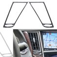thumbnail image 1 of BFY For Infiniti Q50 2014 2015 2016 2017 2018 2019 Car Carbon Fiber Center Console Air Vent Outlet Decor Cover, 1 of 7