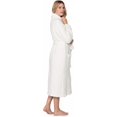 thumbnail image 3 of Barefoot Dreams CozyChic Robe White, 1, 3 of 3