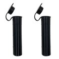 thumbnail image 1 of LOVIVER 2x Black Rubber 2" Fishing Rod Holder Rack Insert Tube Protector Replacement, 1 of 6