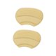 thumbnail image 3 of Almohadillas de talón de 2 piezas, insertos de talón, protección del talón, almohadillas de talón, almohadillas para los pies, prevención Amarillo claro, 3 of 9