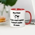 thumbnail image 3 of CafePress - Moo Point - 11 oz Ceramic Mug - Novelty Coffee Tea Cup, 3 of 4
