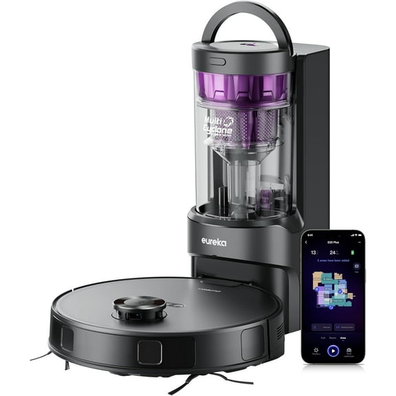 Eureka  Eureka E20 Plus Robot Vacuum with Bagless Self Emptying Station