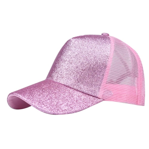 Cheers Women Summer Anti UV Mesh Ponytail Hat Adjustable Outdoor Sports Baseball  Cap 