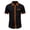 #0203-Black, variant on Qiyinn Men's Short Sleeve Dress Shirts Button Down Formal Business Casual Shirt Regular Summer Work Wedding Party