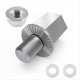 thumbnail image 2 of Adaptador de Enganche para Buje de Bicicleta, Adaptador de Eje Pasante M10x1.0, Conector Universal para Remolque de Bicicleta., 2 of 5
