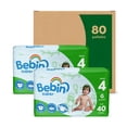 thumbnail image 1 of Pañal Bebin Super Etapa 4 Grande 9 a 12 Kg Caja 80 pz, 1 of 8