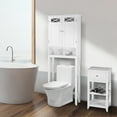 thumbnail image 5 of Prairie Over the Toilet Space Saving Etagere in White, 5 of 5