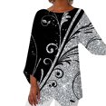 thumbnail image 1 of Gibobby Camisetas Mujer Manga Corta Sudadera cuello redondo para mujer, camisetas gráficas, camiseta manga larga, camisetas tamaño(Azul oscuro,CH), 1 of 5