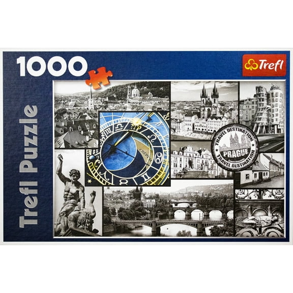 Trefl Jigsaw Puzzle - Prague - Collage (1000 Pieces)