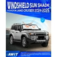thumbnail image 2 of KY Car Windshield Sun Shade Compatible with Hyundai Tucson 2022-2025 Accessories, Foldable Window Sunshade Block UV Rays and Sun Heat, 2 of 7