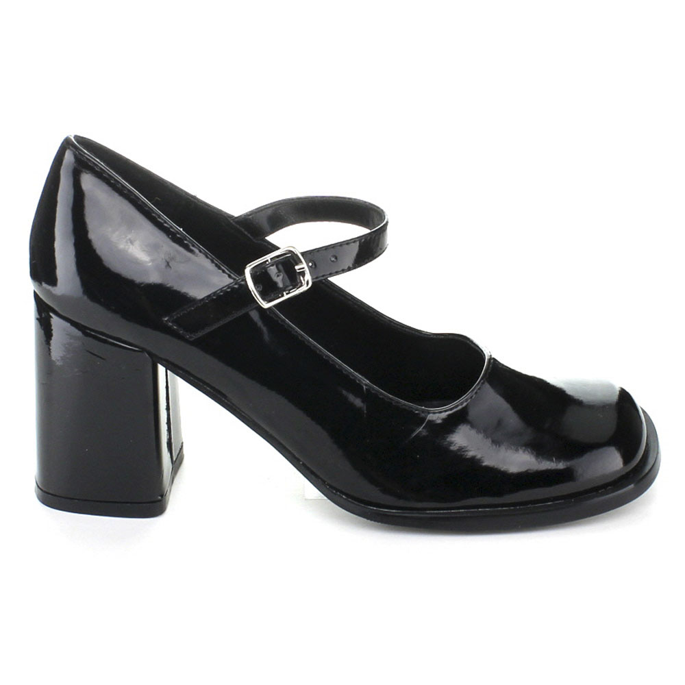 Ellie Shoes E-300-Eden 3 Heel Womens Mary Jane Shoe Black / 5 - image 3 of 6