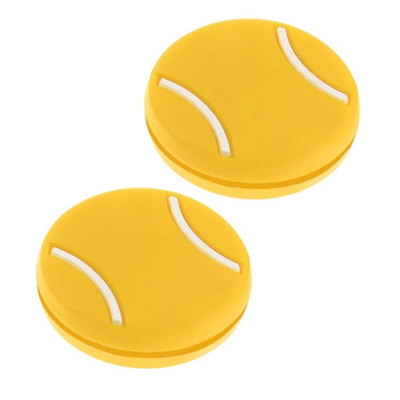 2 Pack Tennis Squash Racket - Yellow, 25mm