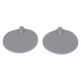 thumbnail image 2 of Electrode Pads, Soft Comfortable Reusable Convenient Electrode Pads Round Excellent Conductivity  For Electronic Physiotherapy, 2 of 8