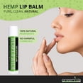 thumbnail image 4 of Bálsamo labial de cáñamo GreenIVe Vegano Omegas 3 y 6 Vitamina E L-lisina Hidratante Hecho a mano (1), 4 of 4