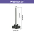 thumbnail image 2 of 15Pack Metric Carbon Steel Clamping Screw Knob T Shaped Thumb Screws M6 x 55mm, 2 of 5