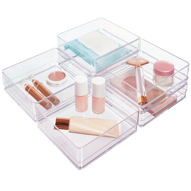 Set de Organizadores para Cajones STORi SimpleSort 6 Piezas de Plástico Transparente