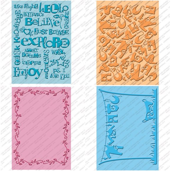Cuttlebug Embossing Folders
