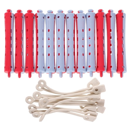 LOLIPPYY 12Pcs Hair Perm Rods PP Material Curling Rods for Home and Salon Hair Styling