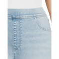 thumbnail image 4 of Terra & Sky Women's Plus Size Pull-On Jegging Jeans, 28" Inseam, Sizes 0X-5X, 4 of 5