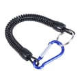 thumbnail image 4 of Boating 5Pcs Fishing Elastic Lanyards Boating Ropes Retention String With Camping Carabiner 3 Colors, 4 of 5