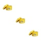 thumbnail image 5 of Cesta de Almacenamiento Moyic Tejido Lavable Amarillo con Tapa S Type1 NO1, 5 of 6