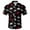 Black001, variant on QHRMKOG Mens Short Sleeve Button Down Shirts Loose Fit Heart Print Valentines Shirts Summer Beach Hawaii Shirt Fashion Tops Pink S
