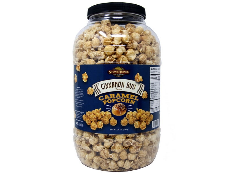 Photo 1 of (Price/CS)Stone Hedge Cinnamon Bun Caramel Corn 6/28oz, 493125