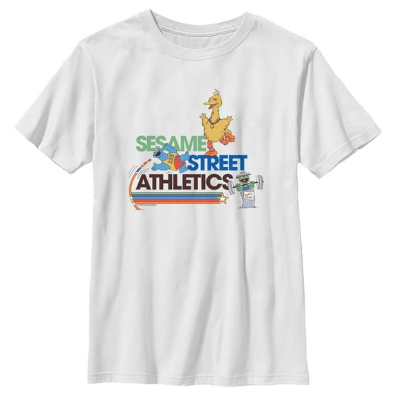 Boy's Sesame Street Retro Athletics Graphic T-Shirt