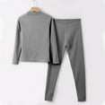 thumbnail image 6 of FUZHIQ Thermal Underwear for Women Long Johns with Lined Base Layer Womens Thermals Top and Bottom Set Cold Weather, 6 of 8